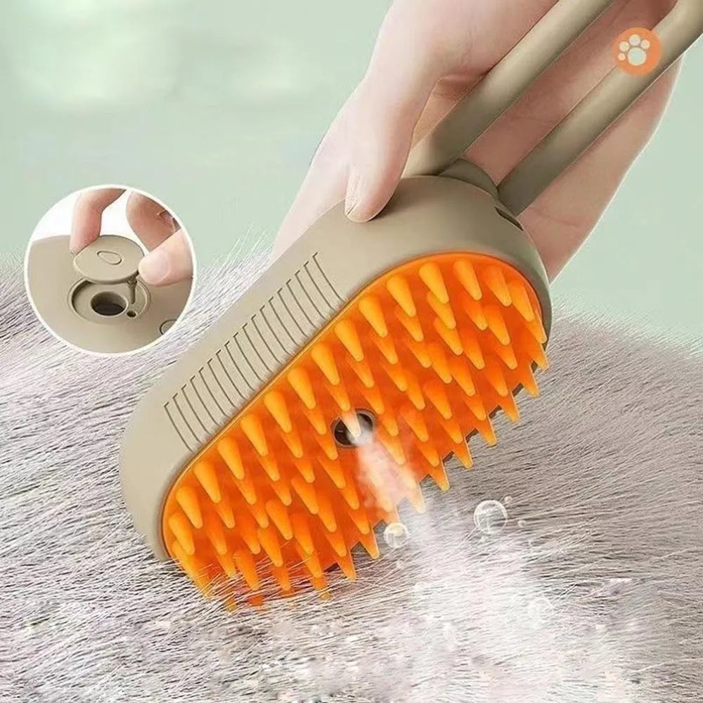 Removedor de pelos com vapor para gatos